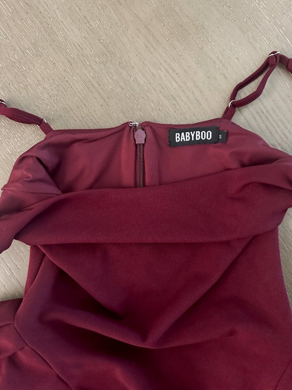 Babyboo Fashion Betty Midi Dress- Cherry Lacquer - Picture 4 of 7
